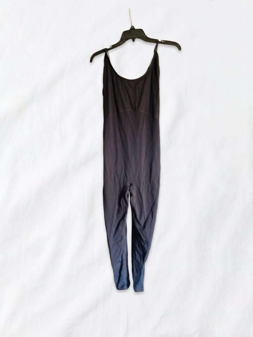 Black Sleeveless Sport Jumpsuit